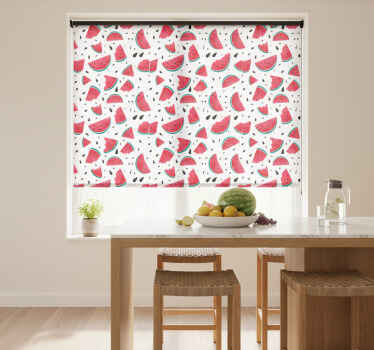 Store enrouleur cuisine tranches de pastèque juteuses - TenStickers