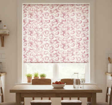 Rollo fenster küche erdbeer skizzen - TenStickers