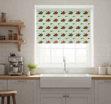 Blinds in a kitchen coffee everywhere - TenStickers