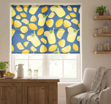 Lemon juice blinds in a kitchen - TenStickers