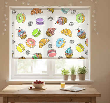 Rollo fenster küche für köstliche backwaren - TenStickers