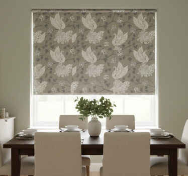 Rullegardin spisestue yute fugler - Tenstickers