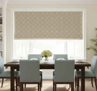 Rullegardin spisestue i elegant hamptons-mønster - Tenstickers