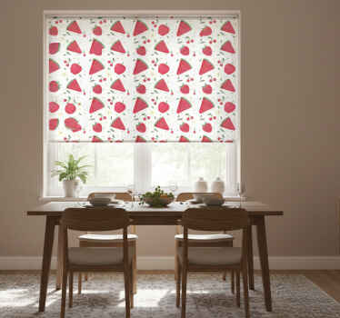 Gyümölcsös mintás redőnyök étkező - TenStickers