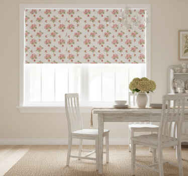 Rullegardin spisestue med minimalistisk shabby chic mønster - Tenstickers