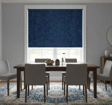 Glamour blue subtle dining room blind - TenStickers