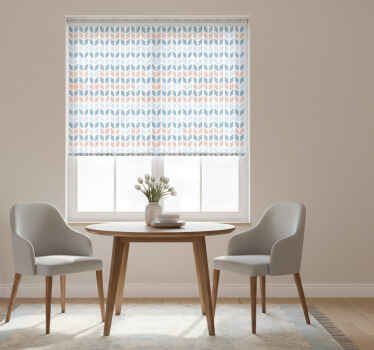 Rullegardin spisestue nordiske stil vertikale piler - Tenstickers