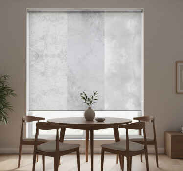 Cortina roller comedor sombras grises - TenVinilo