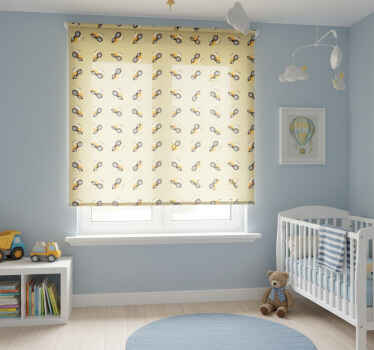 Zavjese za dječju sobu s simpatičnim građevinskim kamionima - TenStickers