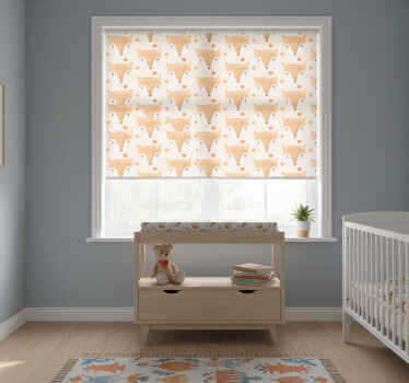 Cortina roller infantil zorro pintado a mano - TenVinilo