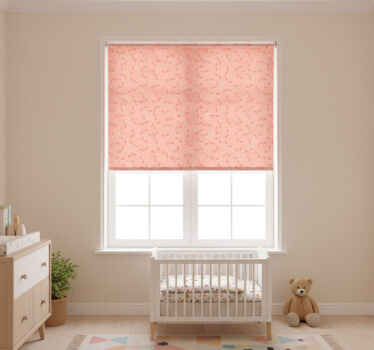 儿童盲人粉色小鸟图案 - TenStickers