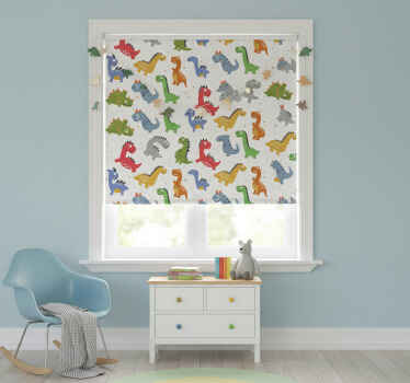 儿童盲人可爱恐龙类型 - TenStickers