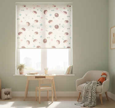 儿童盲人可爱刺猬系列 - TenStickers