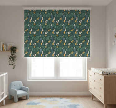 儿童盲人抽象极简图案 - TenStickers