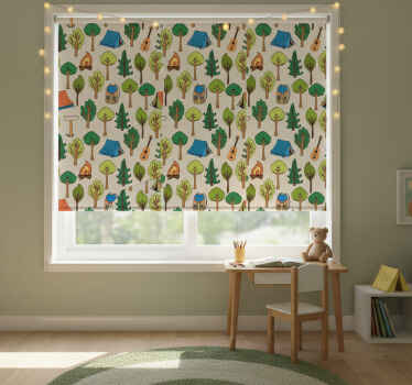 Estore de rolo infantil e itens de camping - TenStickers