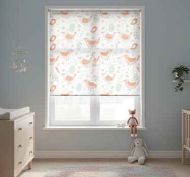 Blind kids minimalistic nordic birds design - TenStickers