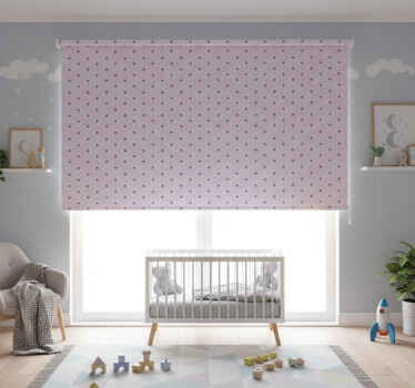 Zavjese za dječju sobu sivo minimalističke zvijezde - TenStickers