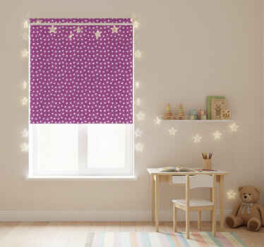 Zavjese za dječju sobu bijele zvjezdice za djecu - TenStickers