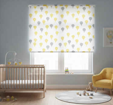 Rollo fenster kinderzimmer in pantone luftballon - TenStickers