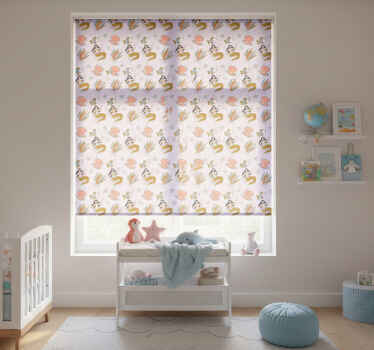 Zavjese za dječju sobu s sirenama i školjkama - TenStickers