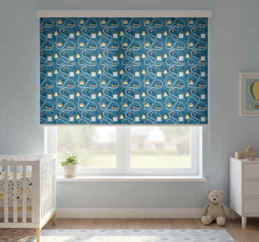 Estor enrollable infantil mapa de la ciudad - TenVinilo