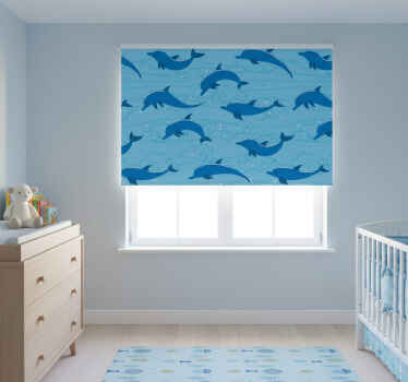 Πολό για παιδιά Ουρανός με σύννεφα και δελφίνια - TenStickers