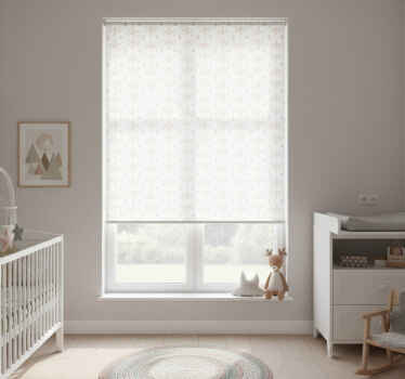 Rollo fenster kinderzimmer im nordischen stil - TenStickers