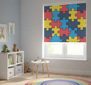 Πολό για παιδιά πολύχρωμο παζλ - TenStickers