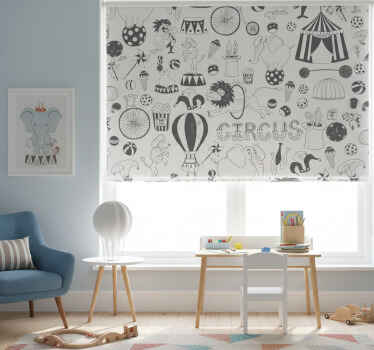 Πολό για παιδιά σε χρώματα τσίρκου βόρειας Ευρώπης - TenStickers