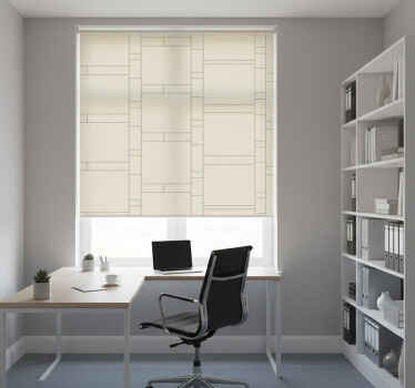 사무실 블라인드 현대적 블록 패턴 - TenStickers