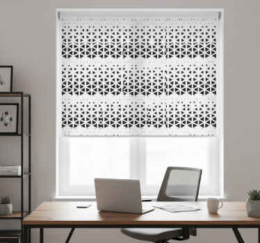 사무실 블라인드 기하학적 그라데이션 효과 - TenStickers