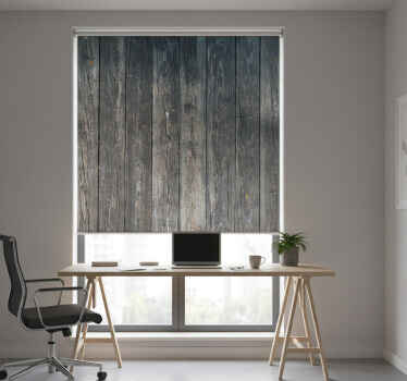 사무실 블라인드 회색 부서진 빈티지 패턴 - TenStickers