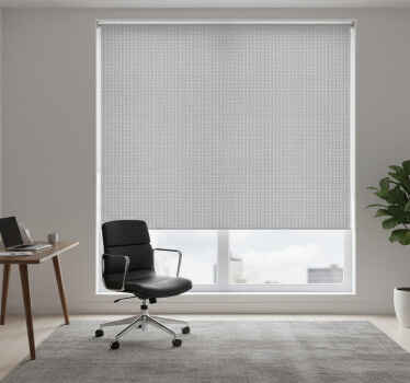 사무실 블라인드 미니멀리즘 회색 세로 패턴 - TenStickers