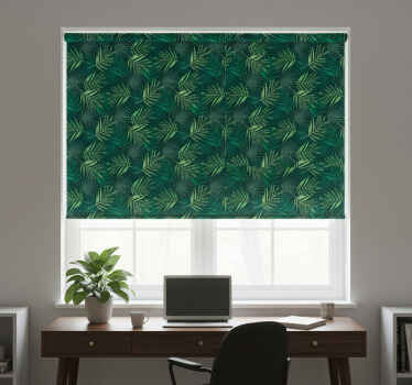 사무실 블라인드 열대 혼합 패턴 - TenStickers