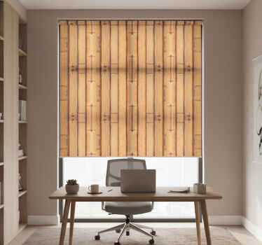 Pολό για γραφεία με εφέ υφής ξύλου μπαμπού - TenStickers