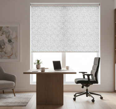 사무실 블라인드 빈티지 장식 꽃 - TenStickers