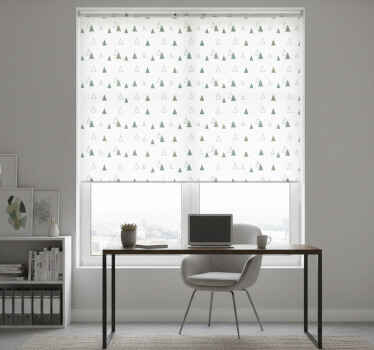 사무실 블라인드 삼각형 자연 색상 - TenStickers