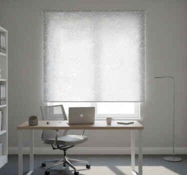 사무실 블라인드 실버 나뭇가지 디자인 - TenStickers