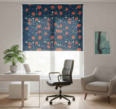사무실 블라인드 북유럽 스타일 아트 플라워 - TenStickers