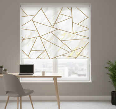 사무실 블라인드 대리석 기하학적 모자이크 - TenStickers