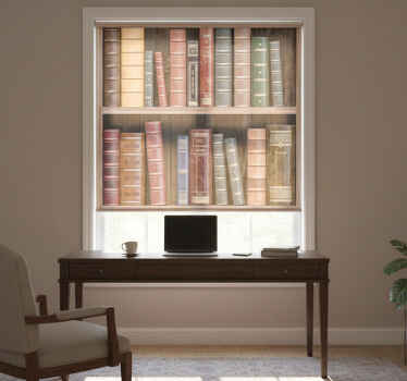 사무실 블라인드 도서관 책장용 블라인드 - TenStickers