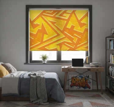 Rollo fenster jugendzimmer im urbanen stil - TenStickers