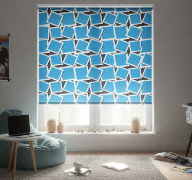 Rolgordijn tienerkamer fotocollage medley - TenStickers