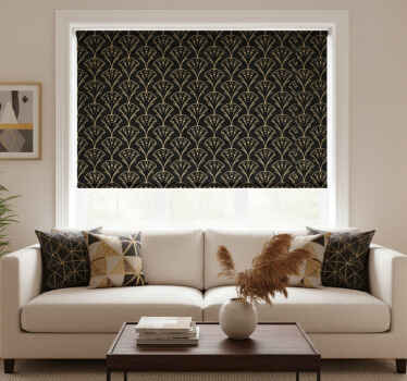 Estore de rolo modernos com formas douradas elegantes - TenStickers