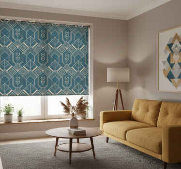 Estore de rolo modernos com motivo estiloso e padronizado - TenStickers