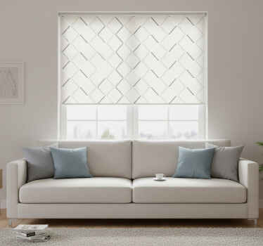 Estore de rolo modernos losangos nórdicos - TenStickers