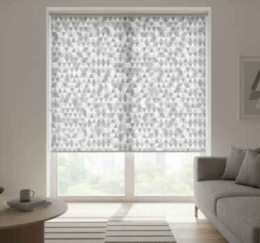 Estore de rolo modernos em variações de cinza minimalistas - TenStickers