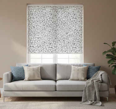 Estore de rolo modernos óculos de sol com padrão simples - TenStickers