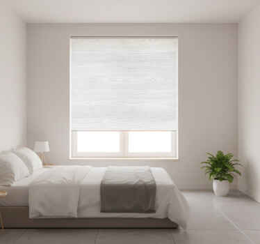 Ρολό κουρτίνας με υφή και μοτίβο Λευκός δρυς χωρίς ραφές - TenStickers
