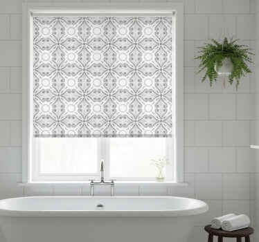 Cortina roller gris marroquí - TenVinilo